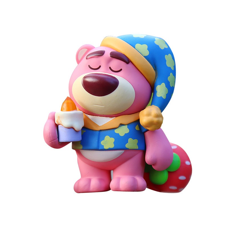 6 ชิ้น/เซ็ต 5-10 ซม.อะนิเมะToy StoryรูปLotso Sleep Angel Magician Star Qรุ่นPVC Action Figuresชุดเค้กตกแต่งตุ๊กตาของเล่นของขวัญ ราคา ถูกที่สุด ดีลบีเคเค แกลเลอรีภาพที่ 5