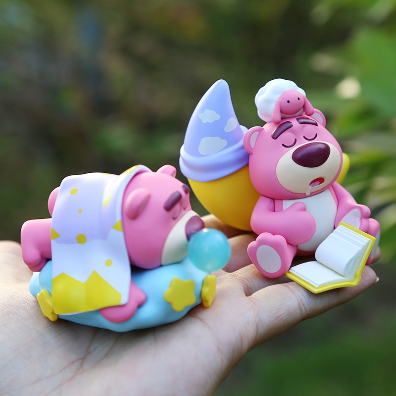 6 ชิ้น/เซ็ต 5-10 ซม.อะนิเมะToy StoryรูปLotso Sleep Angel Magician Star Qรุ่นPVC Action Figuresชุดเค้กตกแต่งตุ๊กตาของเล่นของขวัญ ราคา ถูกที่สุด ดีลบีเคเค แกลเลอรีภาพที่ 4