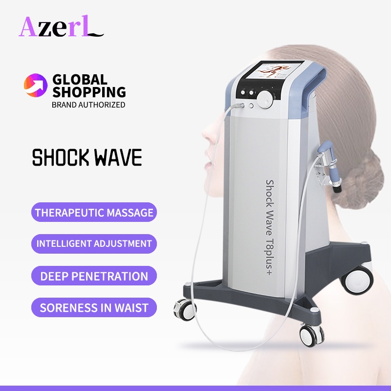 ขายร ้ อน Shockwave Therapy เครื ่ องสําหรับกายภาพบําบัดความถี ่ สูงโหมดนวด Ed Shockwave Therapy Machine