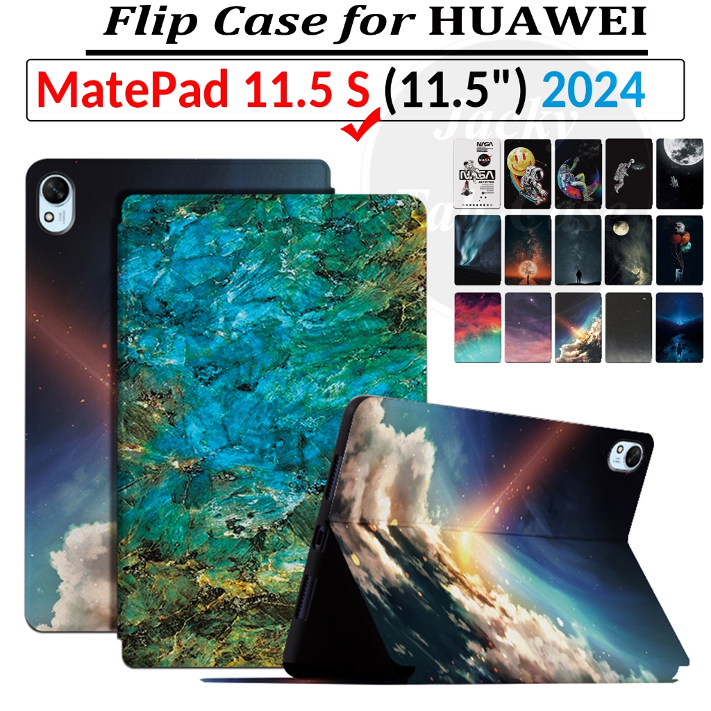 สําหรับ Huawei MatePad 11.5"S 2024 11.5 S 11.5- นิ้ว TGR-W09 TGR-W10 11.5"S DMG-W00 หินอ่อน/Sky สไตล