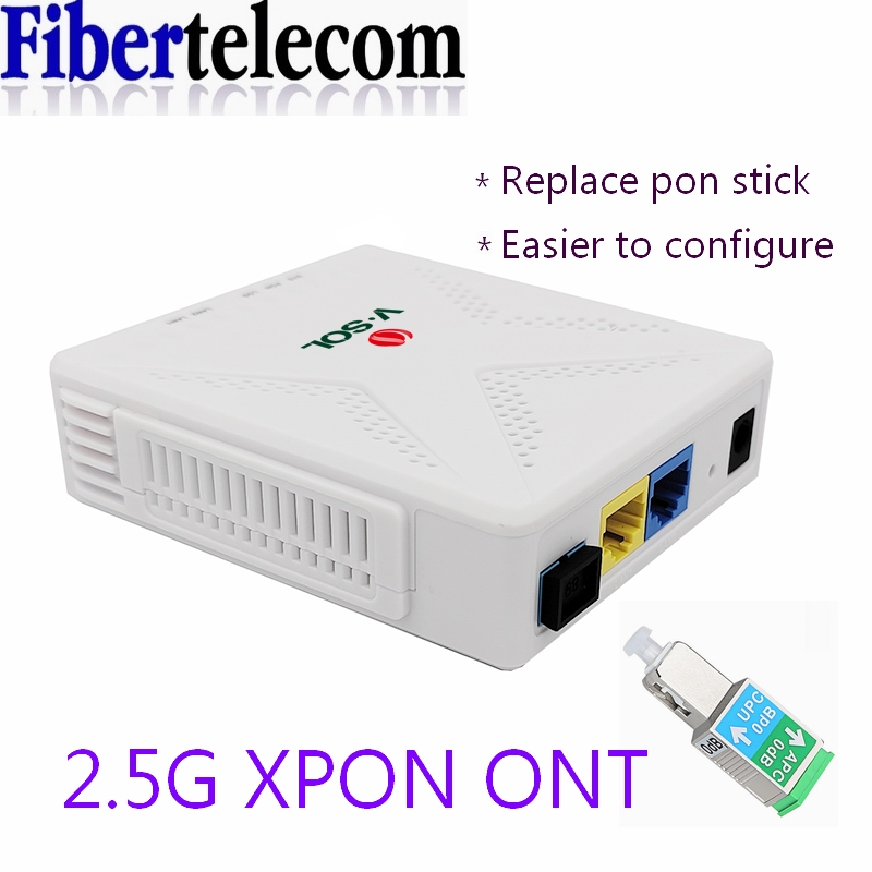 Ont 2.5G XPON พร้อม PPPoE เปลี่ยนแท่ง PON และเชื่อถือได้