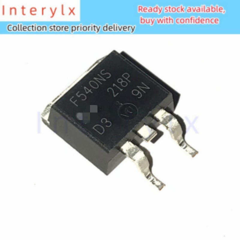 10 ชิ ้ น/lot IRF540NS IRF540S IRF540F540NS IRF540NSTRLPBF TO-263 N Channnel 100V/33A Patch MOSFET ช