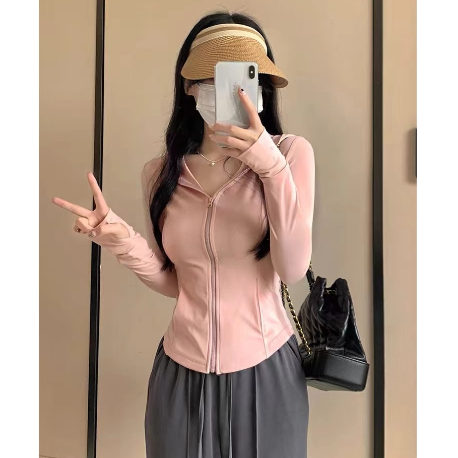 UPF50+ ใหม่ครีมกันแดดเสื้อผ้า,summerร้อนบางป้องกันรังสีอัลตราไวโอเลตระบายอากาศเย็นผ้าครีมกั