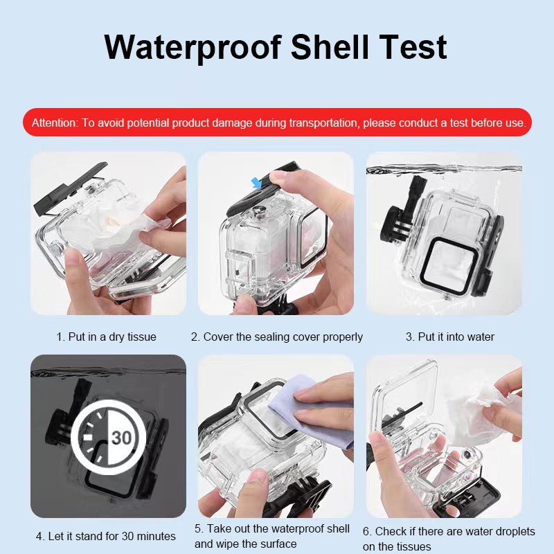 สําหรับ Insta360 GO 3 GO3 GO3S กรณีกันน้ํากล้อง Dive Case 60 M ใต้น้ํายิงอุปกรณ์เสริมสําหรับ Insta 360 GO3S