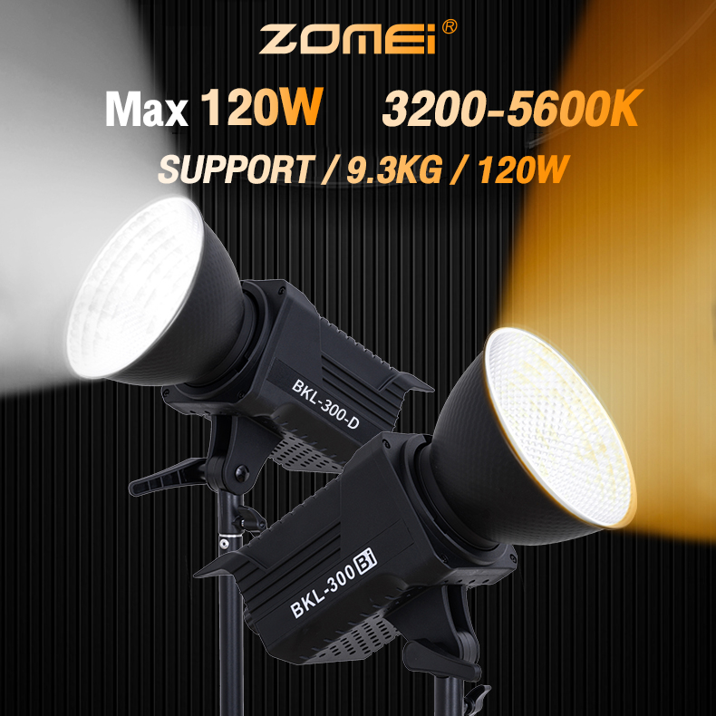 ส่งด่วน กทม. ไฟต่อเนื่อง ZSYB 300bi/500bi 120/210w B Color 3200-5600K video light fill light ไฟแฟลชถ่ายรูป อุปกรณ์ถ่ายภาพและไฟสตูดิโอ video light led ไฟถ่ายรูปพกพา อุปกรณ์ ไฟฉาก ไฟดารา ไฟต่อเนื่อง ไฟถ่ายภาพ