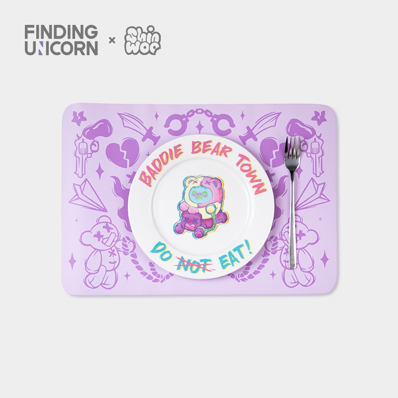 FINDING UNICORN Shinwoo Baddy Bear Town Series Cutlery Set