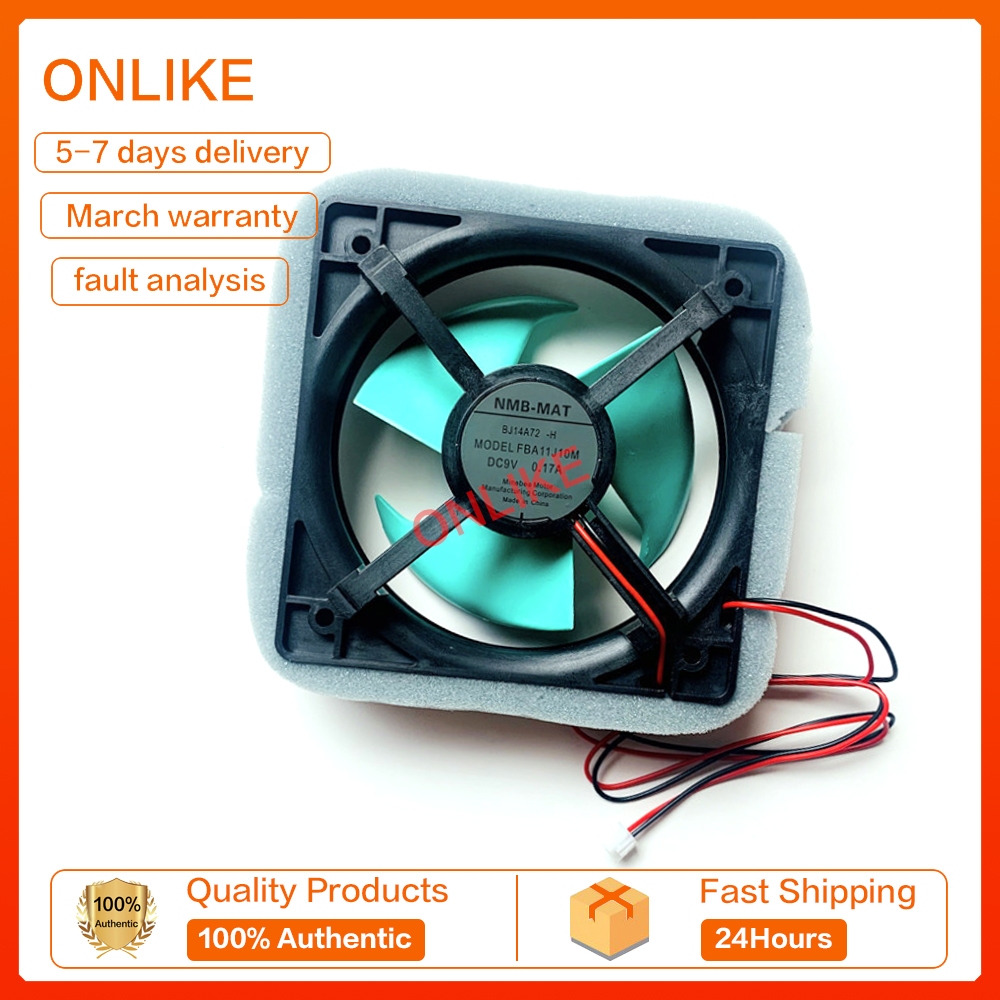 มอเตอร์ Panasonic FBA11J10M ตู้เย็น DC9V 0.17A พัดลมระบายความร้อน 2 สาย tta3