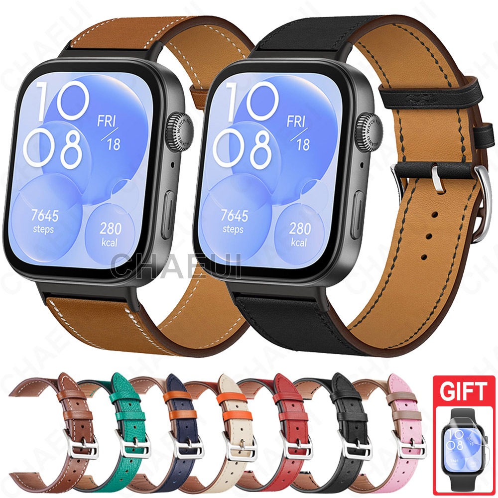 สายหนังอุปกรณ์เสริมสําหรับ Huawei Watch Fit 4 Pro 3 2 / Huawei Watch Fit Special Edition