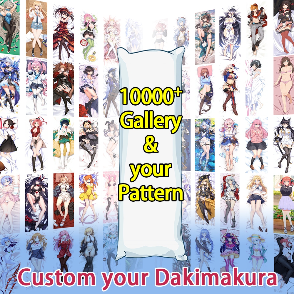 ปรับแต ่ งปลอกหมอน Dakimakura Peach Skin 2Way Jananese Custom Anime Game Body Pillow Cover