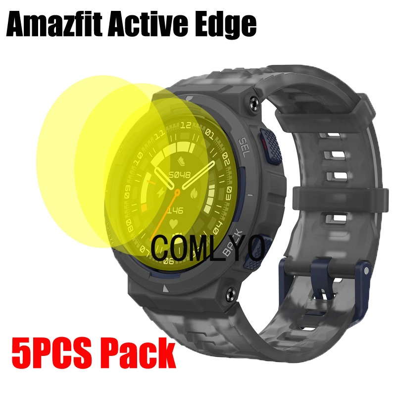 สําหรับ Amazfit Active Edge สมาร ์ ทนาฬิกาป ้ องกันหน ้ าจอฟิล ์ ม HD TPU ฟิล ์ ม