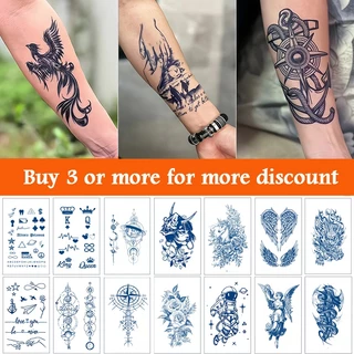【COCO Magic tattoo】สติกเกอร์รอยสักชั่วคราว กึ่งถาวร กันน้ํา ติดทนนาน 15 วัน 18 ซม.*11 ซม.