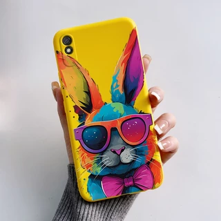 สําหรับ Xiaomi Redmi 7A 9A 9AT 9i 4G เคสโทรศัพท ์ แฟชั ่ นการ ์ ตูนพิมพ ์ ซิลิโคนกันกระแทก Soft TPU กรณี