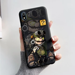 สําหรับ Xiaomi Redmi 7A 9A 9AT 9i 4G เคสโทรศัพท ์ แฟชั ่ นการ ์ ตูนพิมพ ์ ซิลิโคนกันกระแทก Soft TPU กรณี