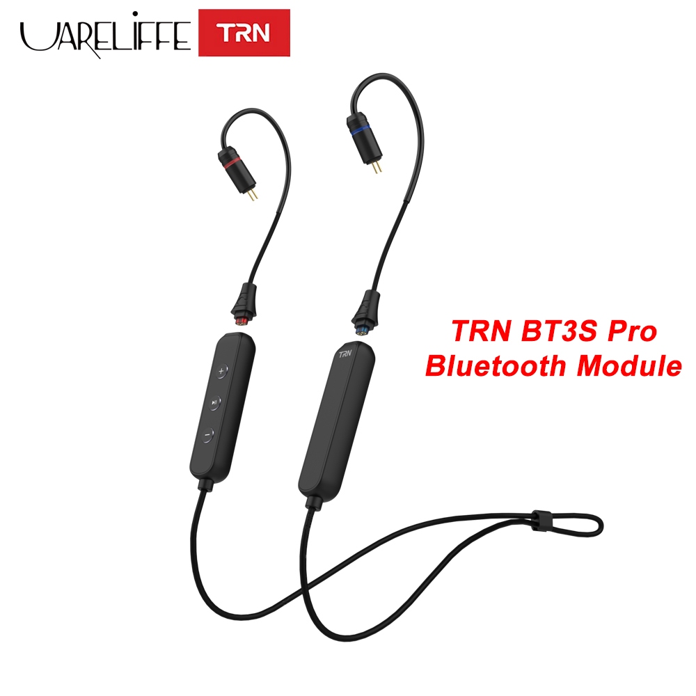Uareliffe TRN BT3S Pro โมดูลบลูทูธหูฟังไร้สายอัพเกรดสาย 0.75/0.78/2Pin S/MMCX HiFi Audio เปลี่ยนสายส