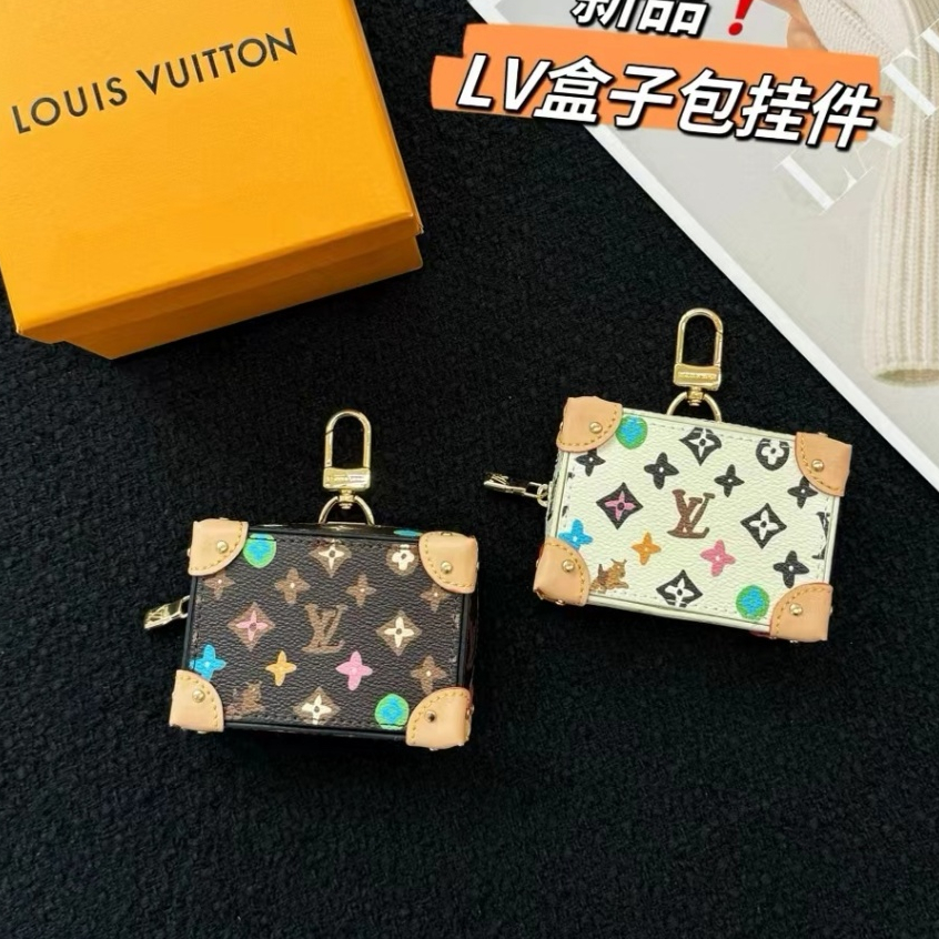 Louis Vuitton MONOGRAM SOFT TRUNK POUCH จี ้ แฟชั ่ นสําหรับผู ้ ชายและผู ้ หญิง