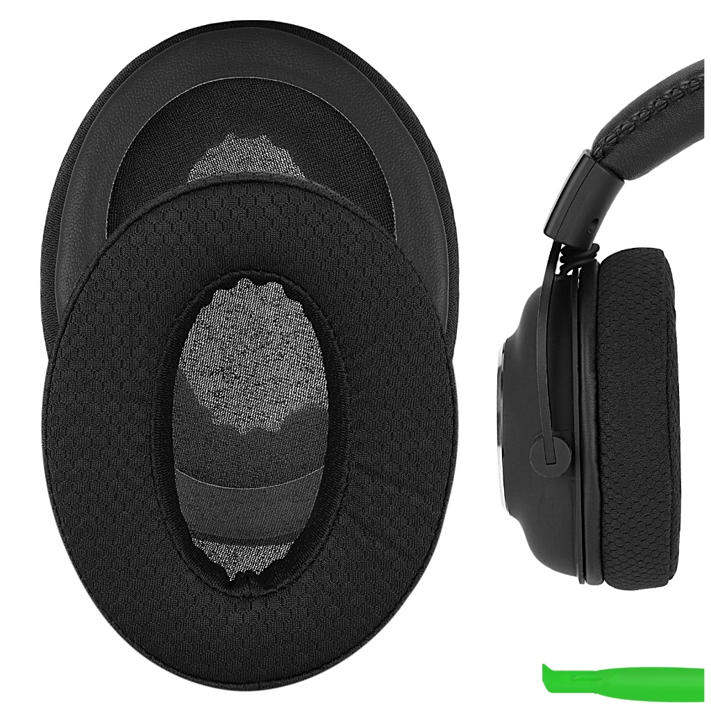 Geekria แผ่นรองหูฟังทดแทนหนาพิเศษสําหรับ Logitech G Pro, G Pro X, G Pro X League of Legends Edition,