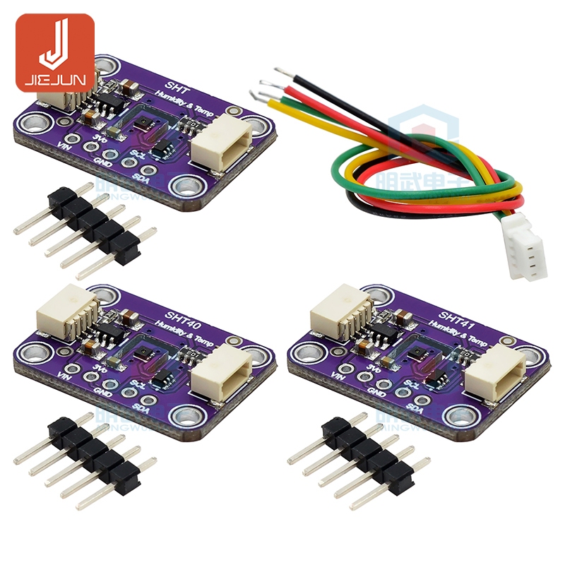 SHT40 SHT41 SHT45 เซ็นเซอร์ T/H สําหรับโมดูลอุณหภูมิและความชื้นอินเทอร์เฟซ QWIIC