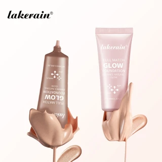 Lakerain Glow Foundation Liquid Face Filter High Shine Finish Tinted Highlight Hydrating Long-lasting Face Makeup,Natural Glow Enhancer,For An All Day