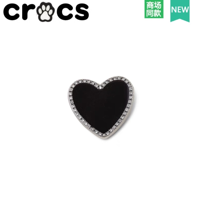 Crocs สไตล์ใหม่รองเท้าหลุมดอกไม้อุปกรณ์เสริมรองเท้าหัวเข็มขัดการ์ด Luo Chi Zhibixing อุปกรณ์เสริมตกแต่งกระเป๋า CROCS Plush Mix Match
