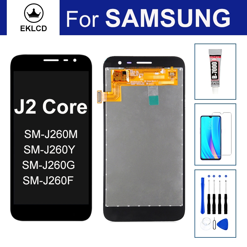 สําหรับ Samsung Galaxy J2 Core J260 SM-J260M J260F J260Y จอแสดงผล LCD Touch Screen Digitizer Assembl