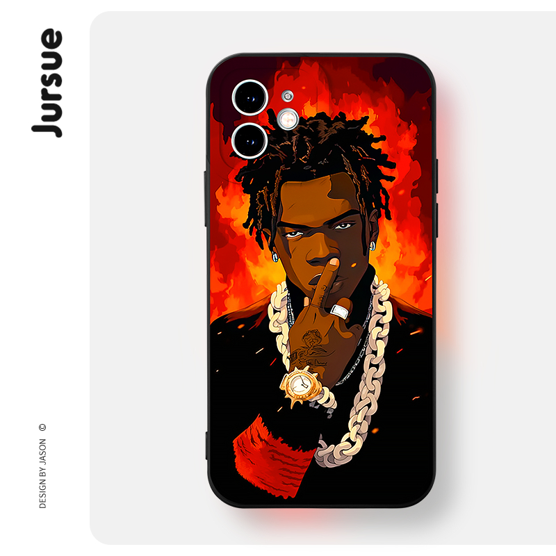 Jursue น่ารักตลกความงามกันกระแทกสําหรับ iPhone 17 16 15 14 13 12 11 Pro Max SE 2020 X XR XS ip 8 7 P