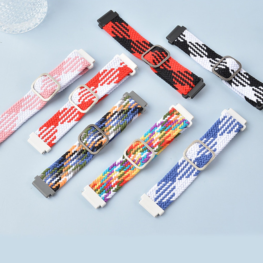 สายไนลอนสร้อยข้อมือถักสายเปลี่ยนสําหรับ Huawei Watch Fit 4 Pro 3 2 / Huawei Watch Fit Special Edition - รูปที่ 2