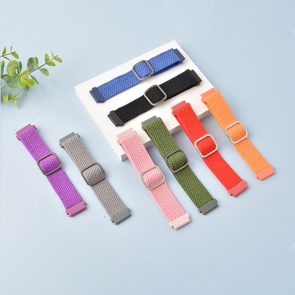 สายไนลอนสร้อยข้อมือถักสายเปลี่ยนสําหรับ Huawei Watch Fit 4 Pro 3 2 / Huawei Watch Fit Special Edition - รูปที่ 3