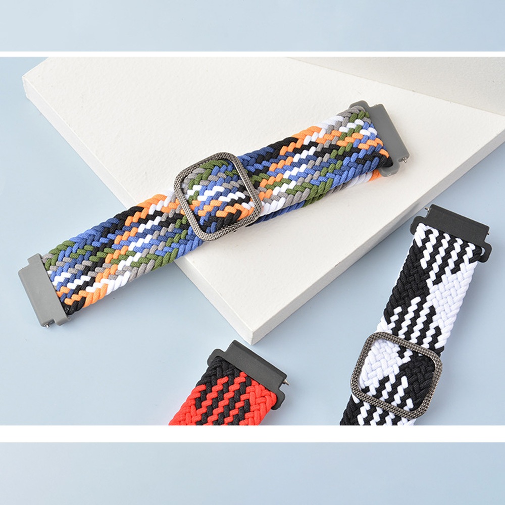 สายไนลอนสร้อยข้อมือถักสายเปลี่ยนสําหรับ Huawei Watch Fit 4 Pro 3 2 / Huawei Watch Fit Special Edition - รูปที่ 5