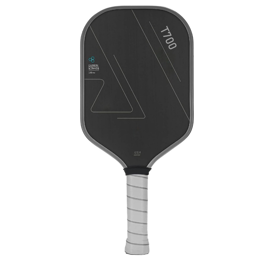 T700 Pickleball Paddle พร้อมเทคโนโลยีพื้นผิวชาร์จสําหรับเพิ่ม Power & Feel - พาย Pickleball คาร์บอนไฟเบอร์ Encased พร้อมจุดหวานขนาดใหญ่ - USAPA ได้รับการอนุมัติ