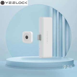 Yeelock ล็อคตู้ลิ้นชักอัจฉริยะ Pro ลายนิ้วมือไร้สาย NFC บลูทูธปลดล็อค ไม่ต้องเจาะ ใช้กับ mijia APP