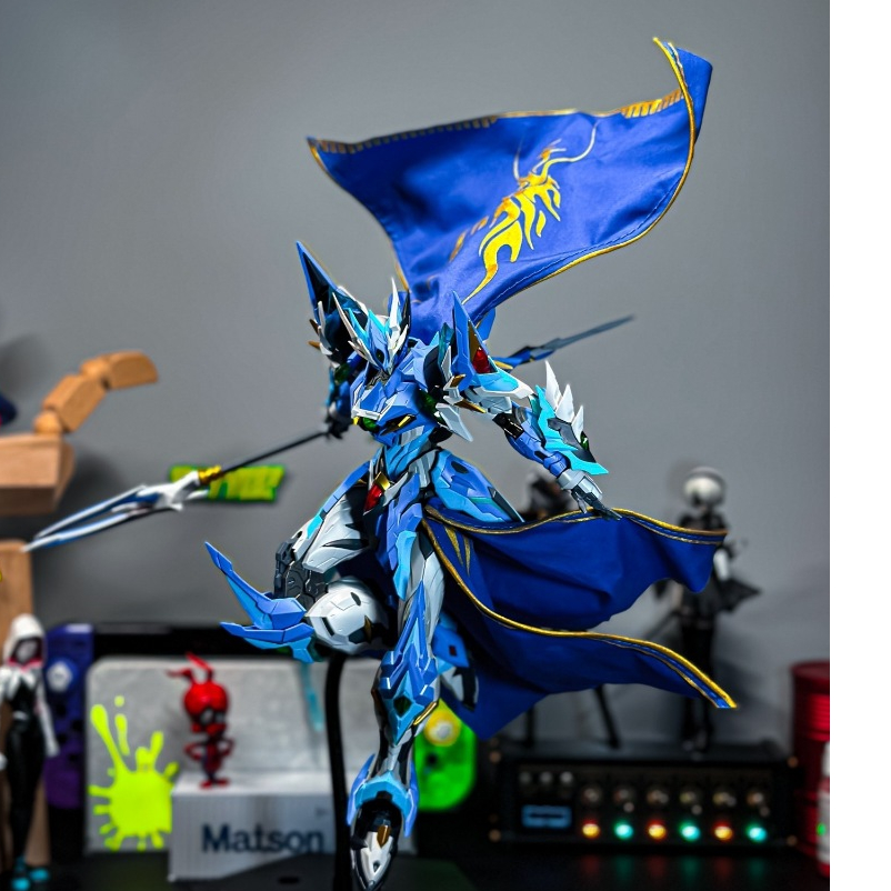 [ Motor NUCLEAR ]AO BING BLUE PRAGON LED MODE MNP XH03 เสื ้ อคลุม