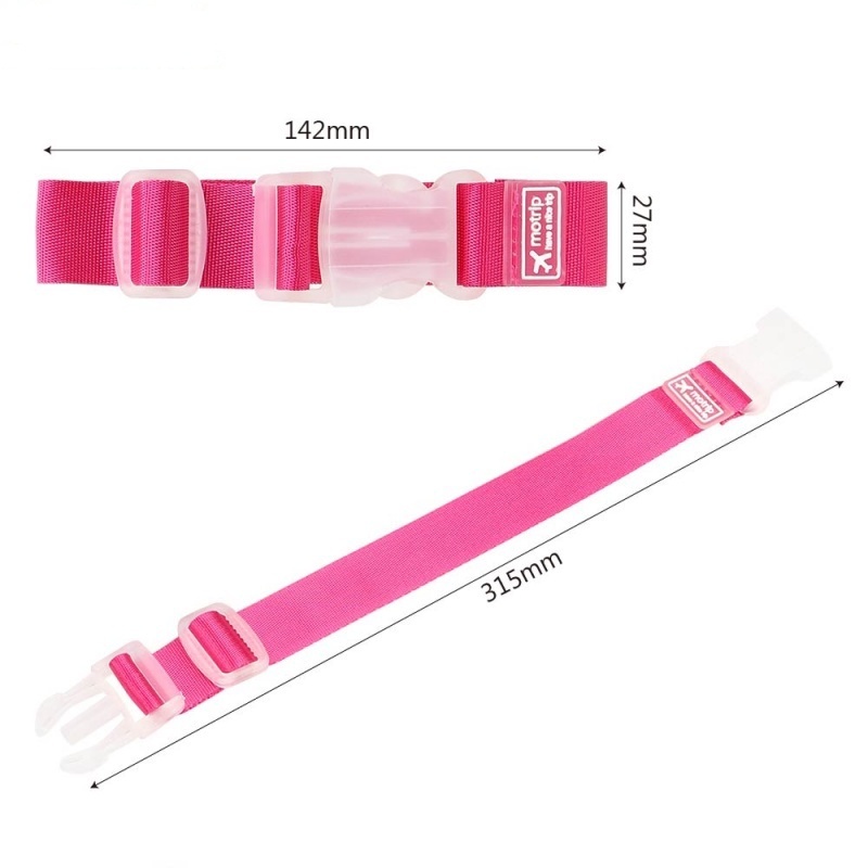 【สต็อกไทยพร้อมส่ง】สายรัดกระเป ๋ าเดินทางมีสไตล ์ หลายสีปรับกระเป ๋ าเดินทางชั ้ นวางกระเป ๋ าเดินทางหัวเข ็ มขัด