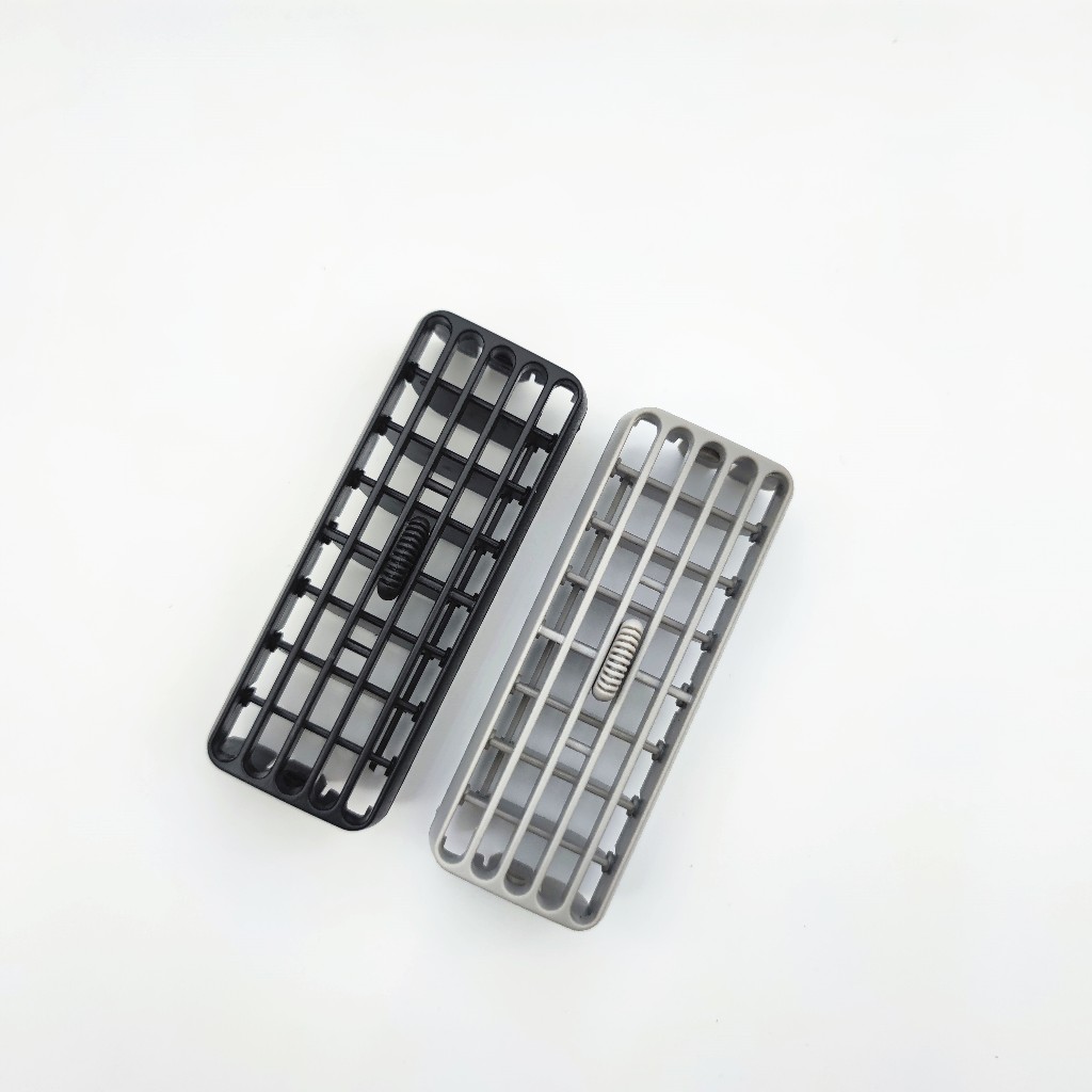 ตกแต่งบ้าน Zl Fit สําหรับ 2004-2011 Toyota Avanza Air Vent Aircon Vent Air Outlet เพดาน Air Outlet Grill Aircon Vent Louver สีดําและสีเทา ส่งด่วน สั่งเลย