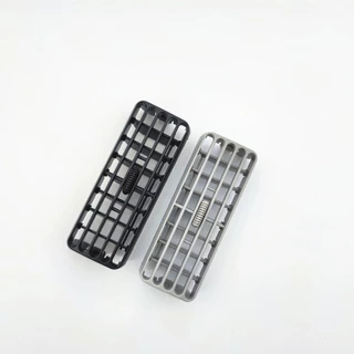 Zl Fit สําหรับ 2004-2011 Toyota Avanza Air Vent Aircon Vent Air Outlet เพดาน Air Outlet Grill Aircon Vent Louver สีดําและสีเทา