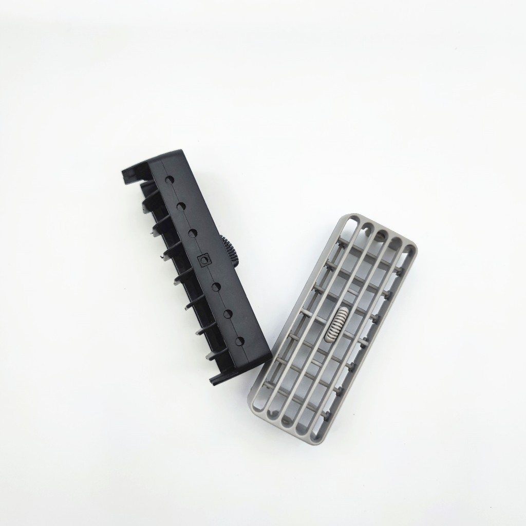 ตกแต่งบ้าน Zl Fit สําหรับ 2004-2011 Toyota Avanza Air Vent Aircon Vent Air Outlet เพดาน Air Outlet Grill Aircon Vent Louver สีดําและสีเทา ส่งด่วน สั่งเลย