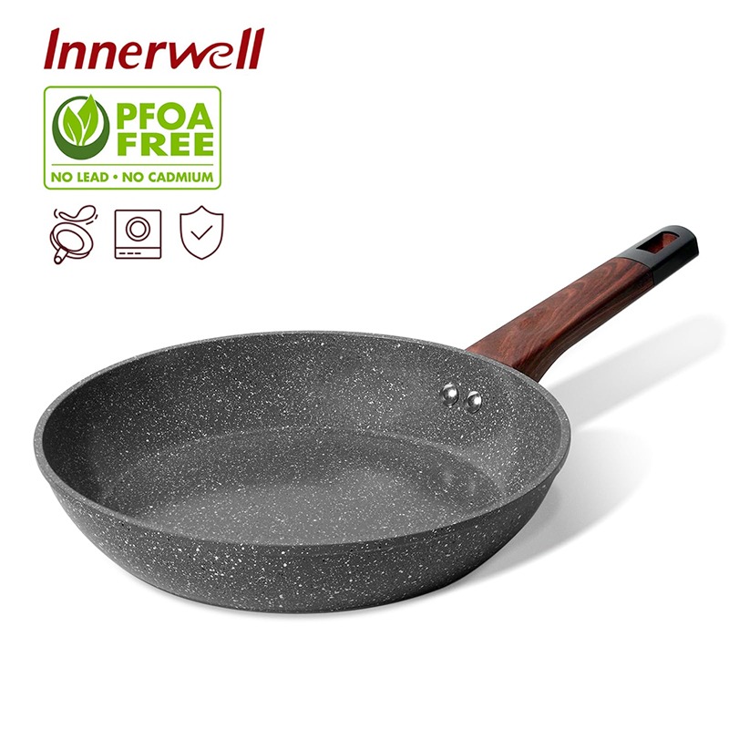 10 นิ้วกระทะนอนสติ๊ก Skillet, Egg Pan, Non Stick Granite Fry Pan ไข่กระทะไข่เจียว, Chef Nonstick กระทะขนาดเล็ก PFOA ฟรี