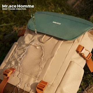 Mr.ace Homme 3003 กระเป๋าเป้สะพายหลังกันน้ําสําหรับผู้ชายกระเป๋านักเรียนความจุขนาดใหญ่สําหรับนักเรียนกระเป๋าเป้แบบเต็