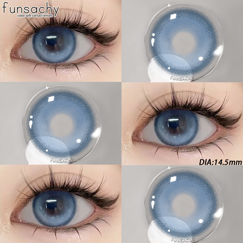 ตอนแทคเลนส์สายตาสั้น 0.0~-800 คอนแทคเลนส์รายวัน ธรรมชาติ ตาโต 2 ชิ้น 1 คู่ 1 ปี จัดส่งจากประเทศไทย - รูปที่ 3