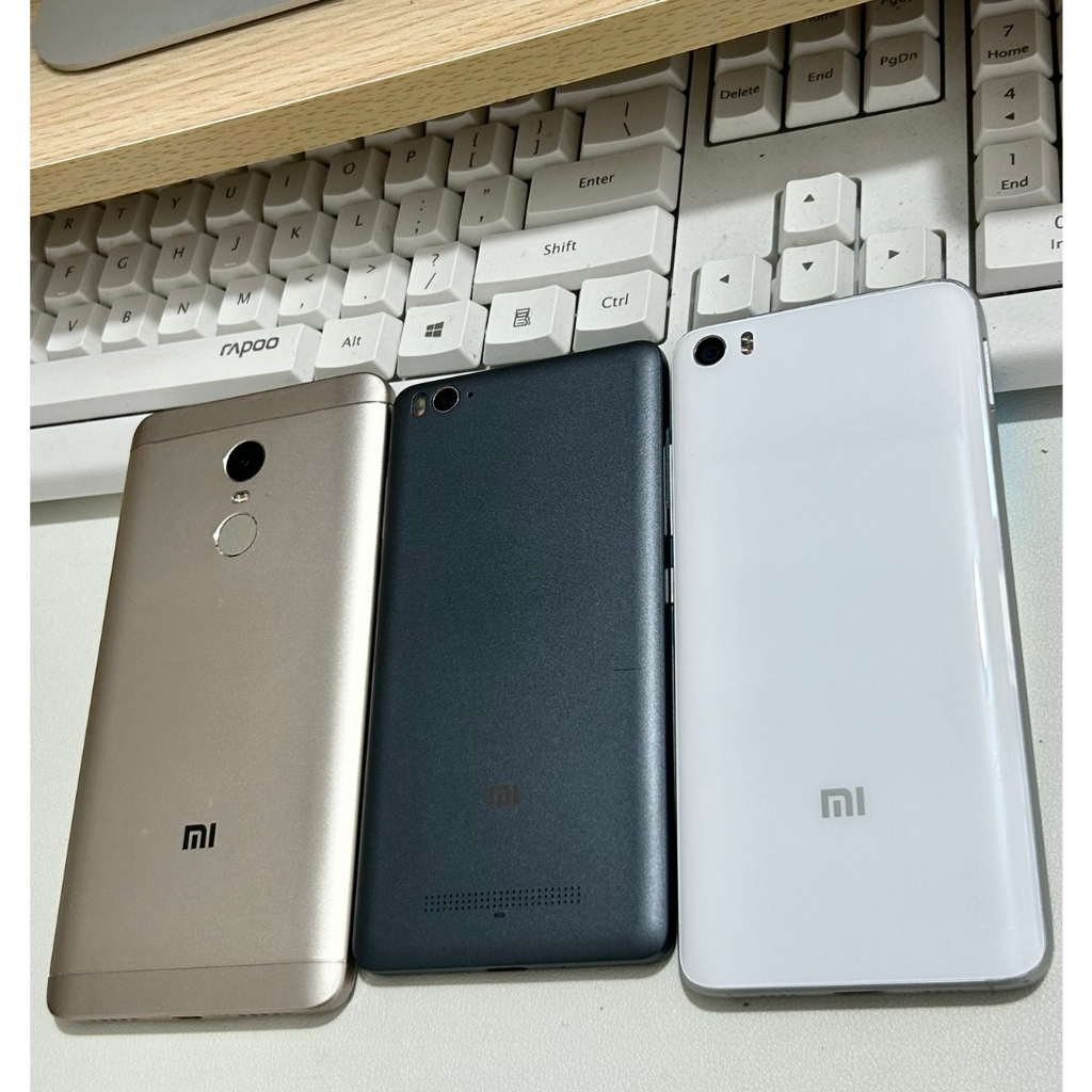 Global Rom Original Xiaomi Mi 4C Mi4 Mi5 Mi6 Mi8 Mi9 6X โทรศัพท ์ สมาร ์ ทมือสอง Redmi หมายเหตุ 4X โทรศัพท ์ มือถือ