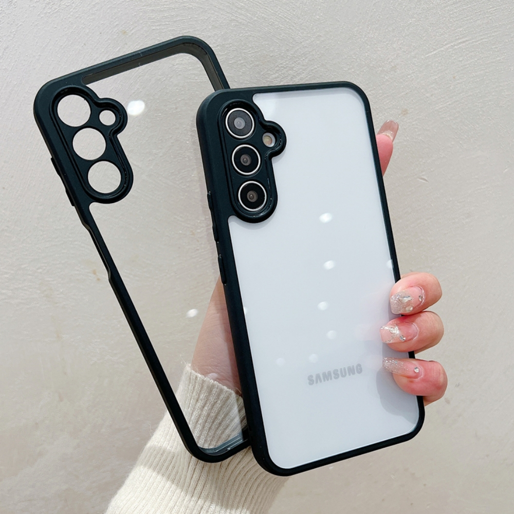 เคสป้องกันอะคริลิคแบบแข็งสําหรับ Samsung Galaxy A15 A25 A35 A55 A14 A24 A34 A54 5G