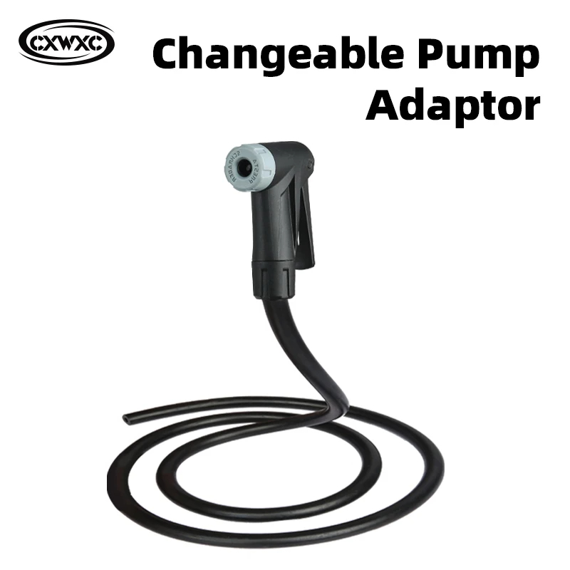 Adapter ปรับได้ทั้ง Presta และ Schrader สำหรับปั๊มลมจักรยาน ใช้งานได้หลากหลาย