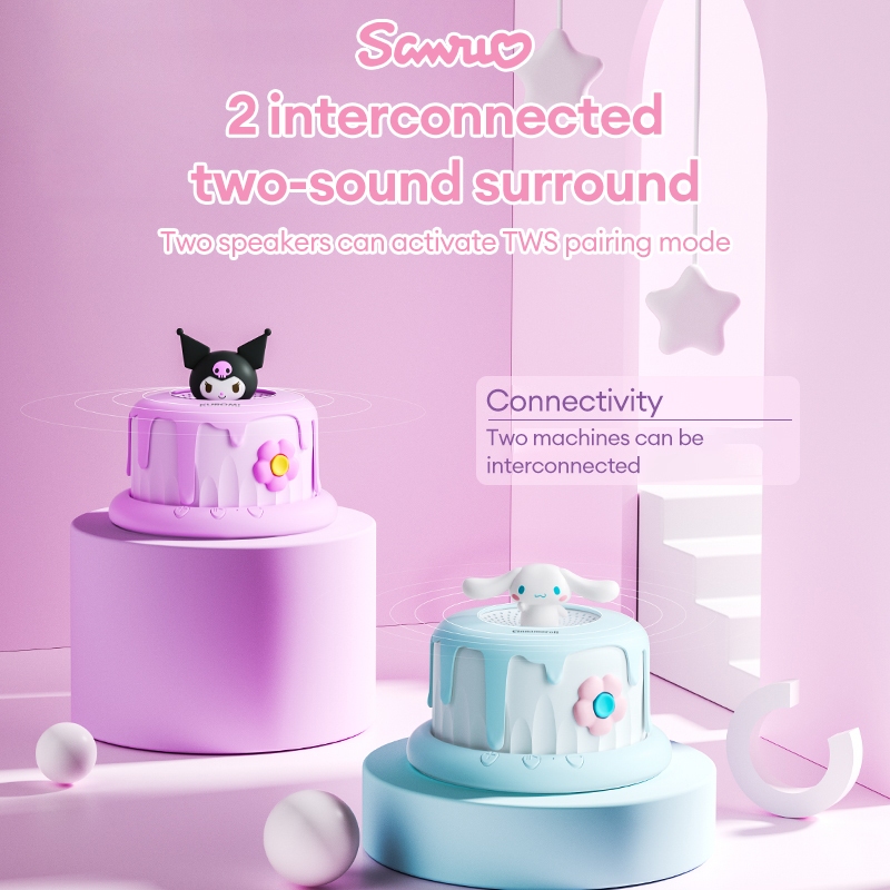Disney FY-03 ลําโพงบลูทูธ Smart Lighting ลําโพงตั ้ งโต ๊ ะไร ้ สายอายุการใช ้ งานแบตเตอรี ่ ยาวนานคุณภาพเสียง HD
