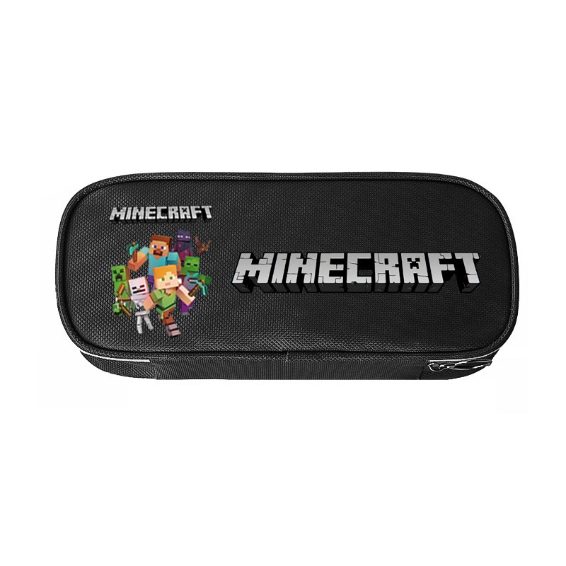 Roblox  กล ่ องดินสอเกมสินค ้ าผ ้ าใบพิมพ ์ กระเป ๋ าเครื ่ องเขียนกระเป ๋ าใส ่ เหรียญซิปนักเรียนกล ่ องดินสอ