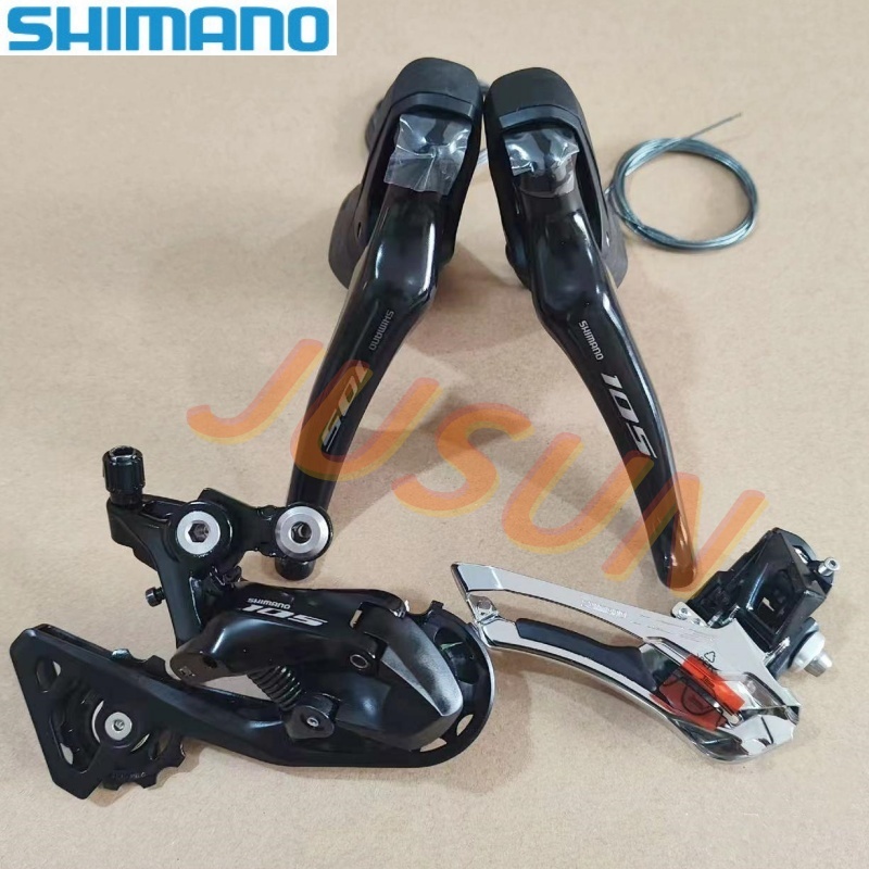 Shimano 105 R7000 211 Speed Groupset Road Bike ST-R7000 เบรค Shifter Lever RD-R7000-SS FD-R7000 ด้าน
