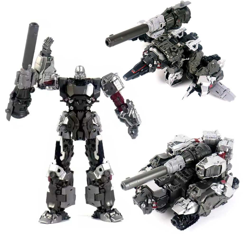 Mx-6601 ของเล่นแปลงร่าง SS109 Megatank หุ่นยนต์ของเล่น สี่ถังเปลี่ยนรูป, เครื่องบิน, และหุ่นยนต์มือถ