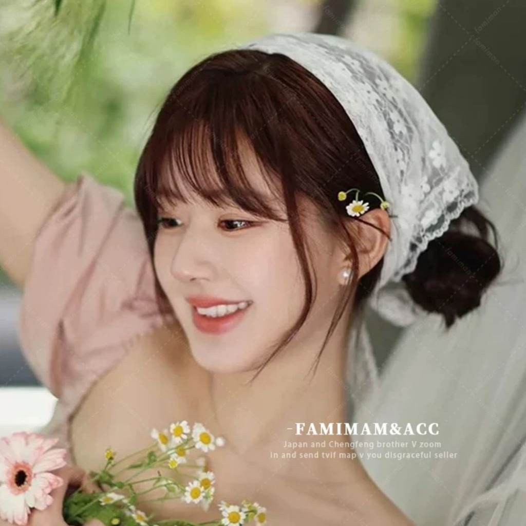 ผ ้ าพันคอผ ้ าพันคอสามเหลี ่ ยมลูกไม ้ ฝรั ่ งเศสผ ้ าโพกศีรษะ