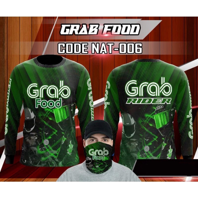 Grab เสื้อแขนยาว พร้อมหลอดหน้ากาก 3jxh sz9g