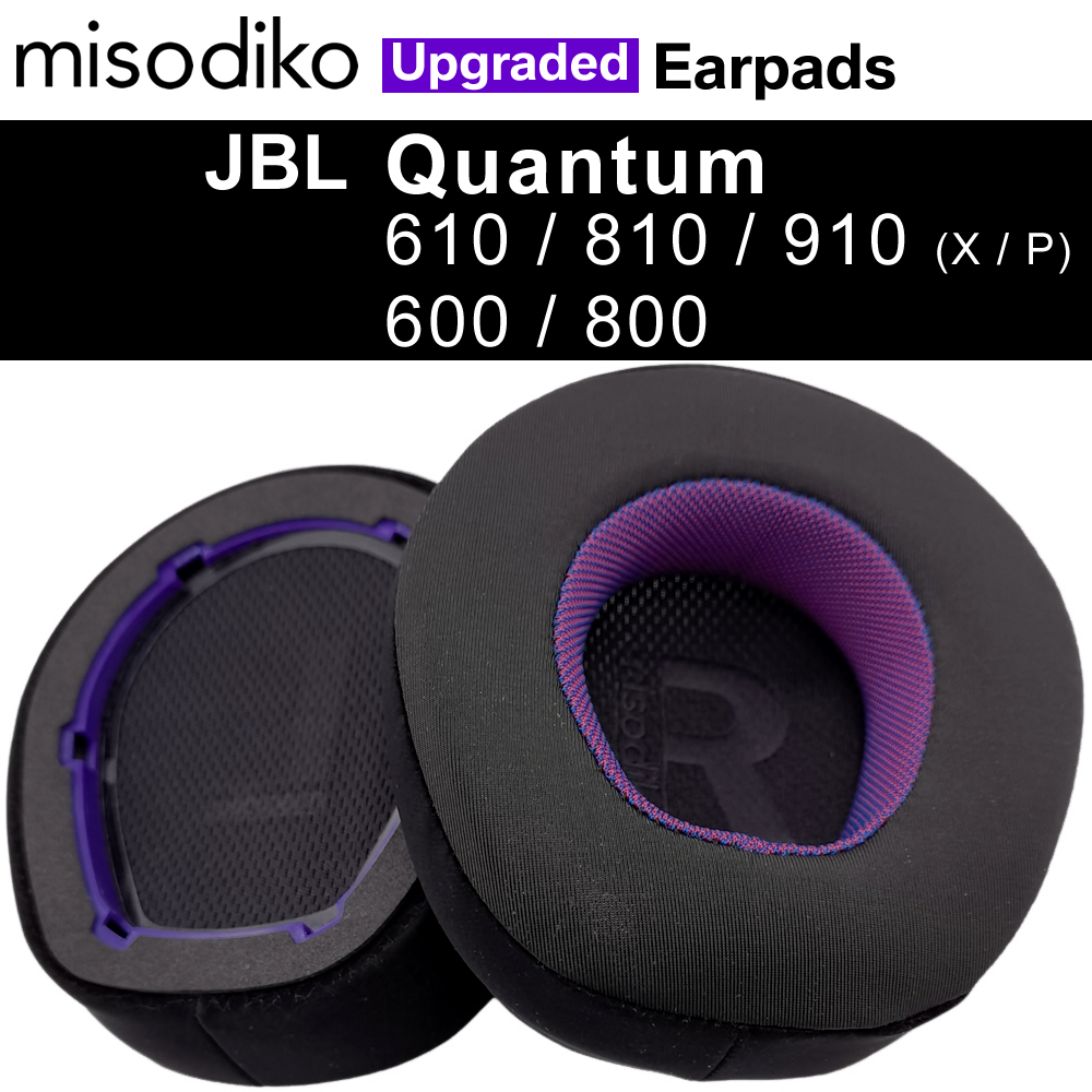 Misodiko อัพเกรดหูฟังสําหรับหูฟัง JBL Quantum 910 / 810 / 610 / 800 / 600