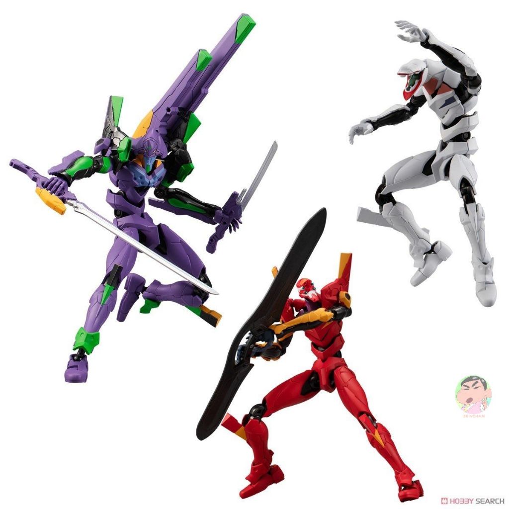 Bandai Shokugan Eva-Frame-EX: Neon Genesis Evangelion (Set of 8)