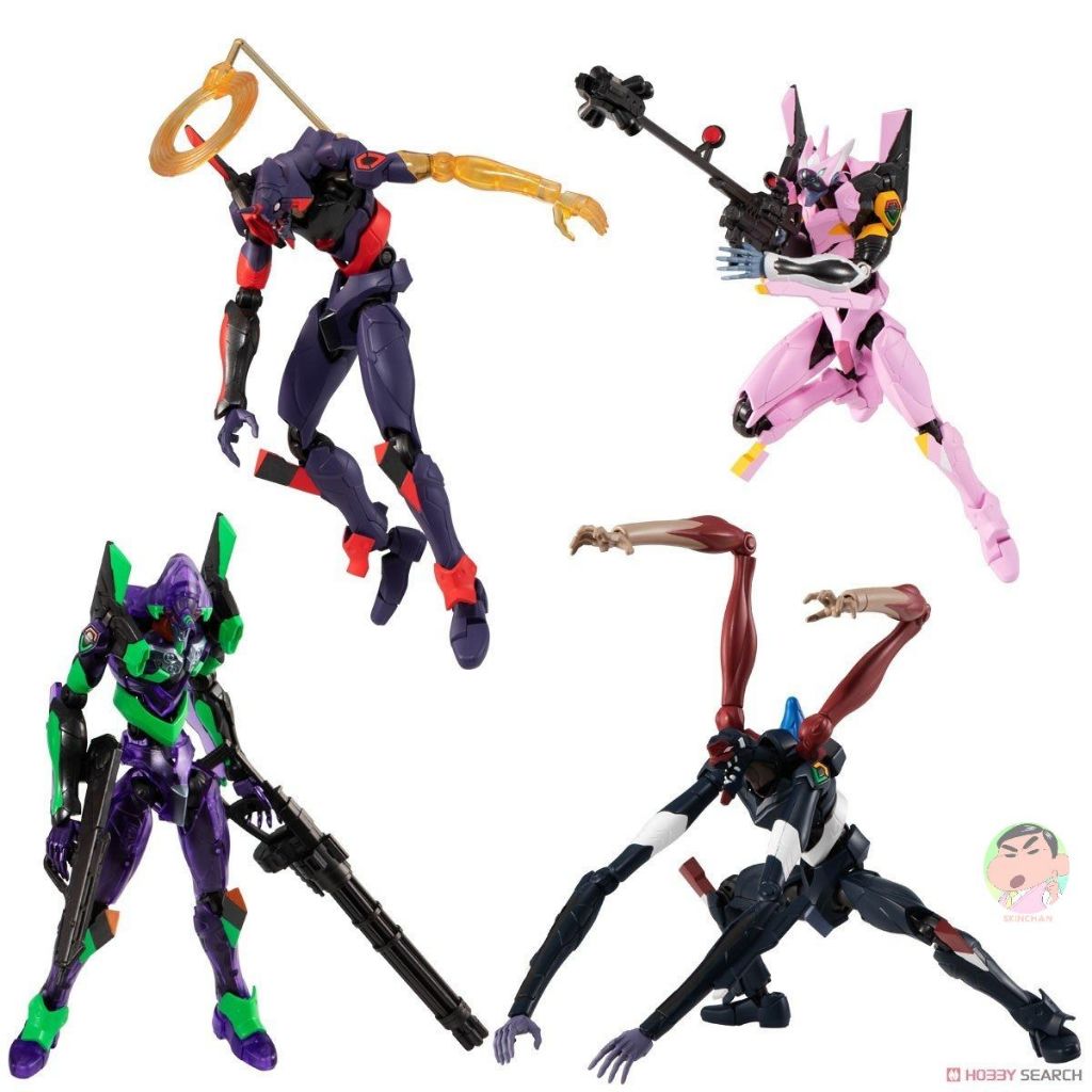 Bandai Shokugan Eva-Frame: สร้างการประกาศข่าวประเสริฐ 04 (ชุด 10 ชิ้น)